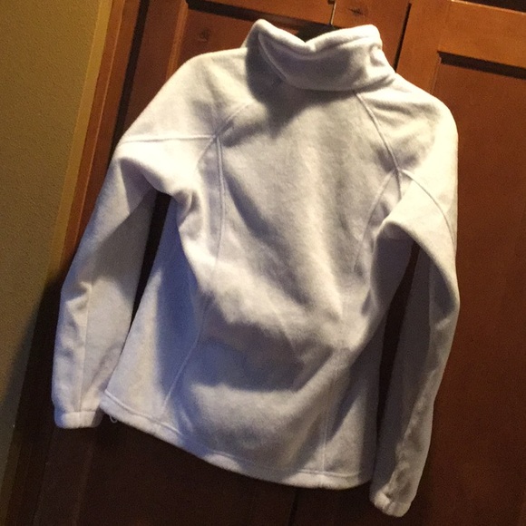 Columbia fleece jacket winter white ski hike Nordic festival cowgirl rodeo horse - Picture 6 of 8